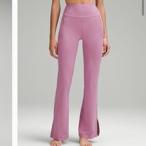 Groove High Rise Split Hem Flared Pant *nulu
